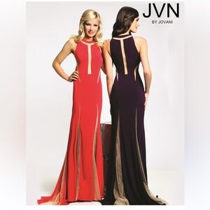 Jovani 21032 BLACK gown - size 2